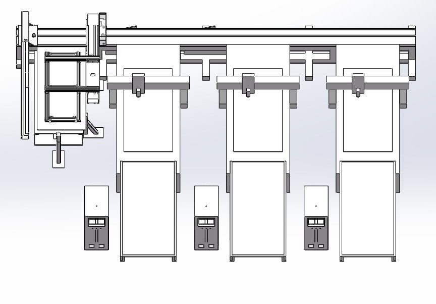 خط إنتاج الخزائن M12(1+3)
